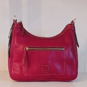 Dooney & Bourke Nwt Red Hobo Cross Body Bag.